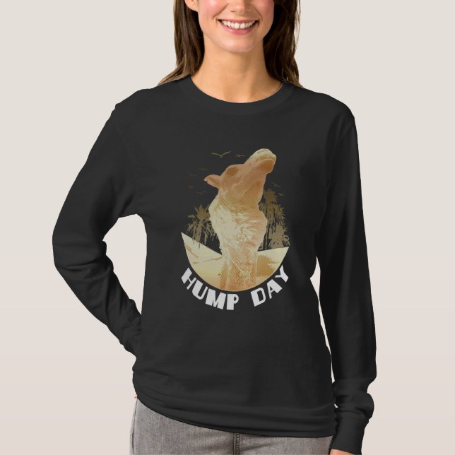 Camiseta Camelo Hump Day Arabe Camelo Hump Day Camel (Frente)