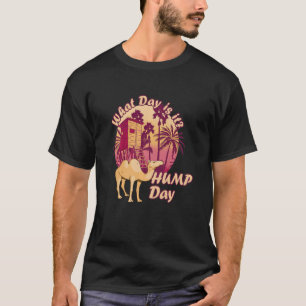 Camiseta Camelo Hump Day Palm Tree Nipa Hut Hump Day Camel