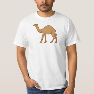 Camiseta Camelo no Heart Emoji Logotipo Personalizável do C
