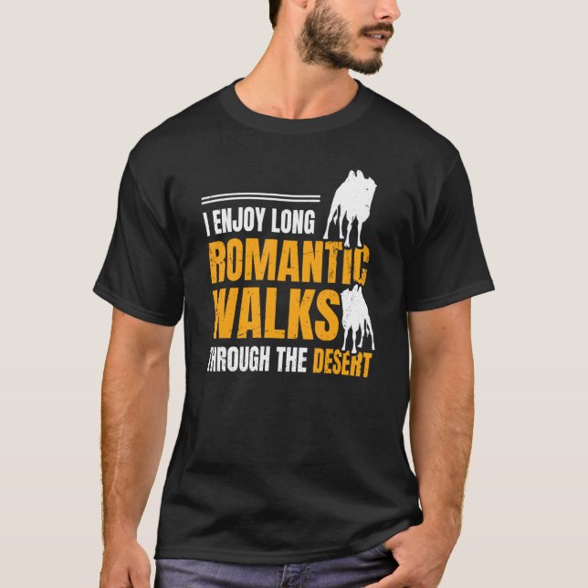 Camiseta Camelo Para Um Bactriano (Frente)