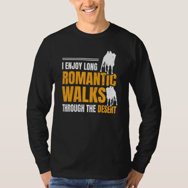 Camiseta Camelo Para Um Bactriano (Frente)