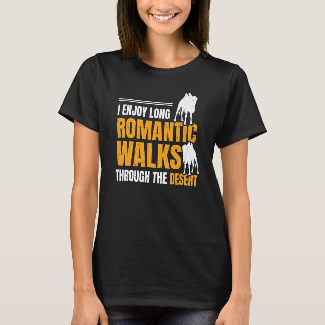 Camiseta Camelo Para Um Bactriano (Frente)