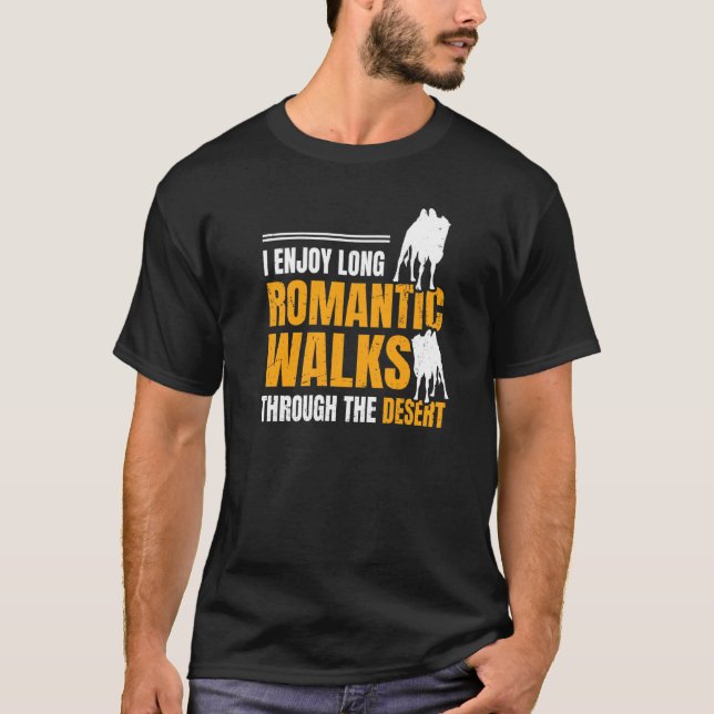 Camiseta Camelo Para Um Bactriano (Frente)
