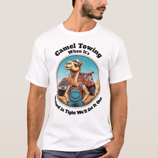 Camiseta Camelo Rebocado Apertado (Frente)