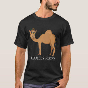 Camiseta Camelos Rock Cute Camel