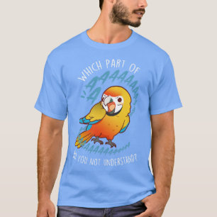 Camiseta Camelot Macaw Parrot Aaaa