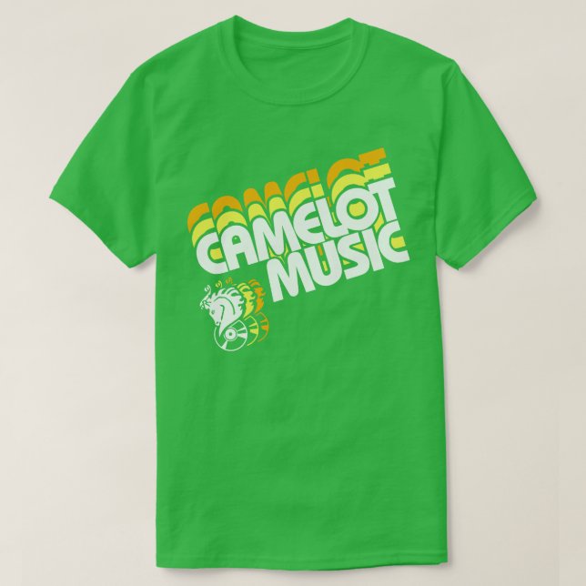 Camiseta Camelot Music (Frente do Design)