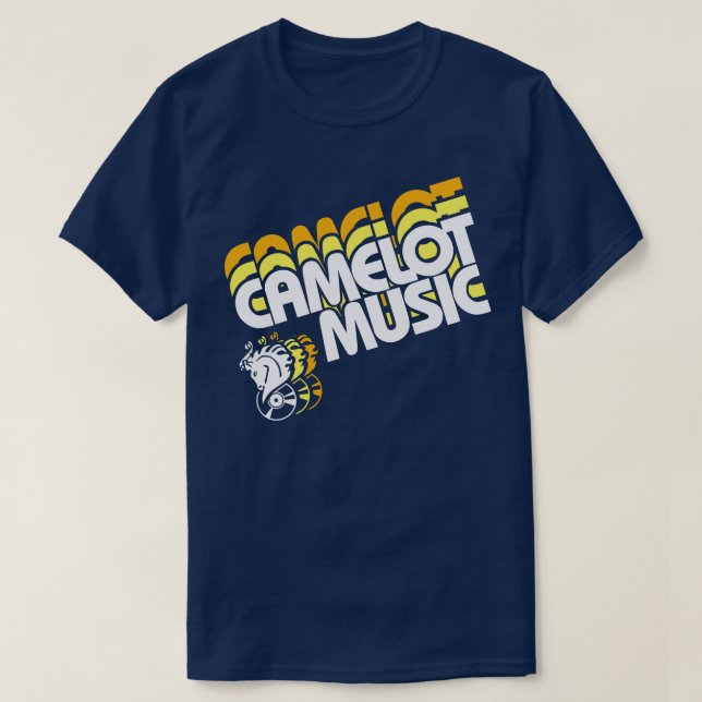 Camiseta Camelot Music (Frente do Design)