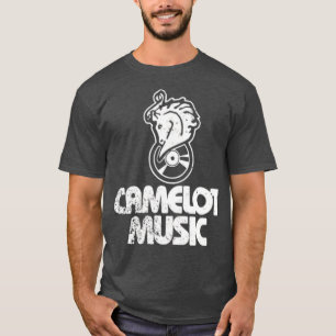 Camiseta Camelot Music - Música Retro dos Anos 80