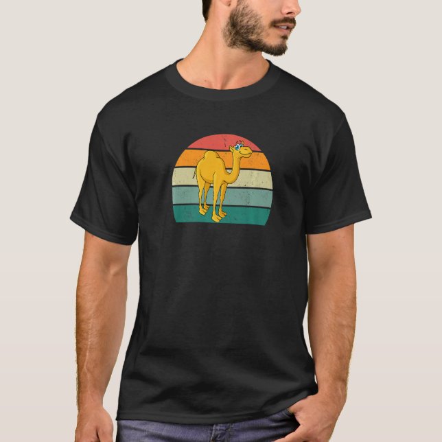 Camiseta camels desert arabia dromedary dromedaries one hum (Frente)