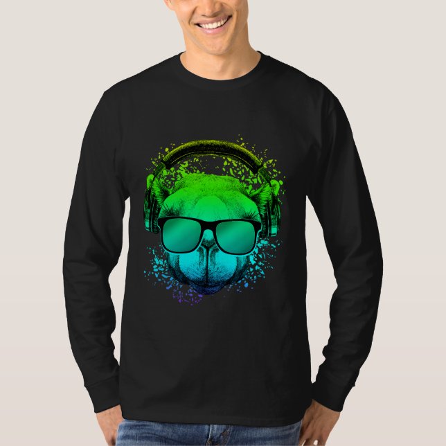 Camiseta Camels Dj Ravers Edm Techno House Psychedelic Cam (Frente)