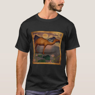 Camiseta Camels Dromedary Art Japan Outfit Camel