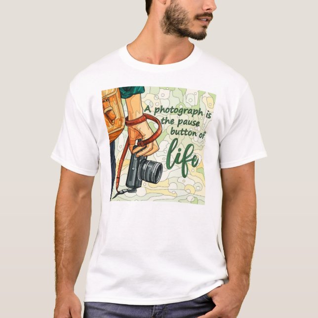 Camiseta Câmera (Frente)