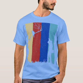 Camiseta Câmera Birdwatcher com Fotógrafo de Aves Vintage B