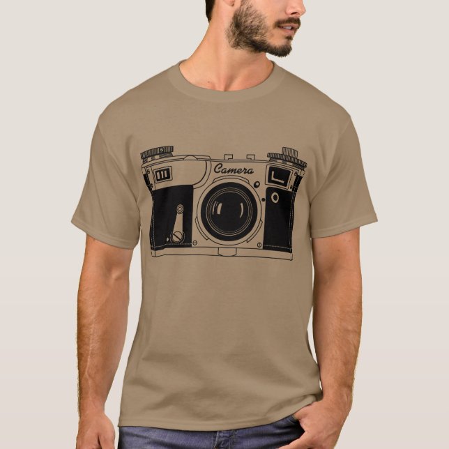 Camiseta Câmera Clássica (Frente)