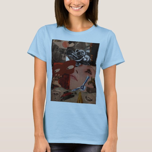 Camiseta Camera colage t shirt (Frente)