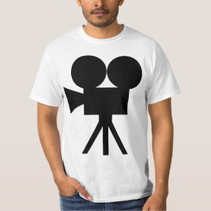 Camiseta Câmera de filme…