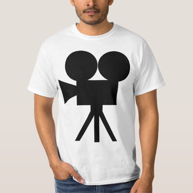Camiseta Câmera de filme… (Frente)