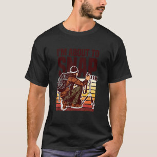 Camiseta Câmera De Fotografia Retroativa Estou Prestes A En