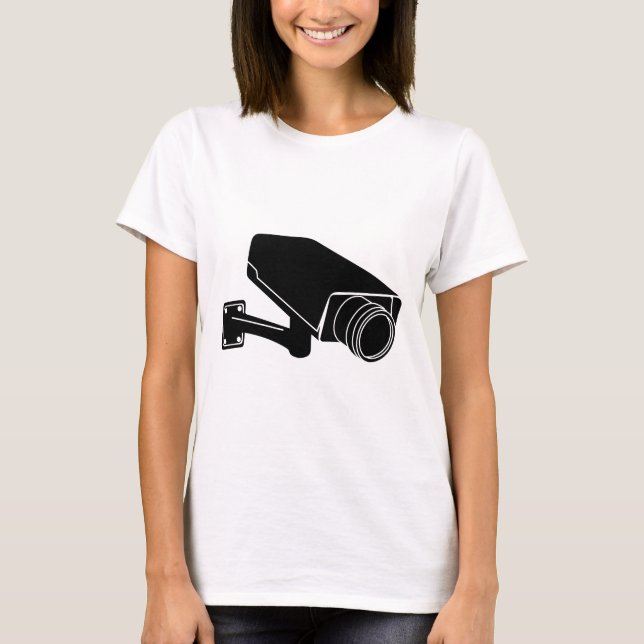 Camiseta Câmera de segurança (Frente)