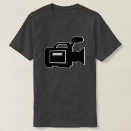 CAMISETA CÂMERA DE VÍDEO RETRO CLÁSSICA