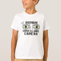 Câmera de Vigilância Humana Humor Seco