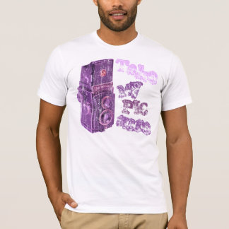 Camiseta Câmera do vintage
