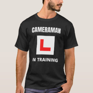 Camiseta Câmera em treinamento