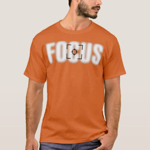 Camiseta Câmera Focus Lense Fotografia