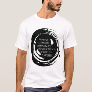 Camiseta Camera Lente T-Shirt