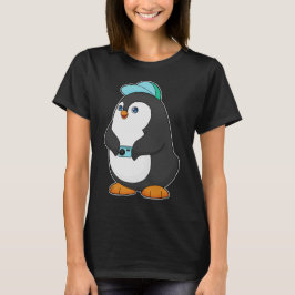 Camiseta Câmera Penguin