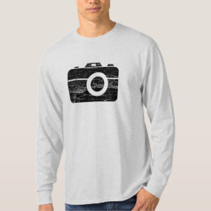 Camiseta Câmera retro do vintage