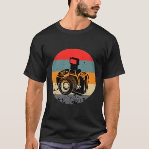 Camiseta Camera Retro Fotografadora Vintage