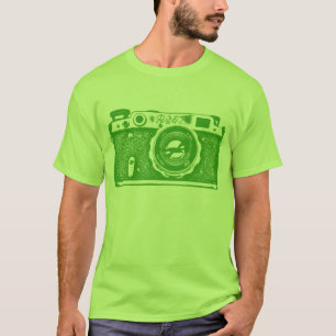Camiseta Câmera Russa Gigante - Verde Avocado
