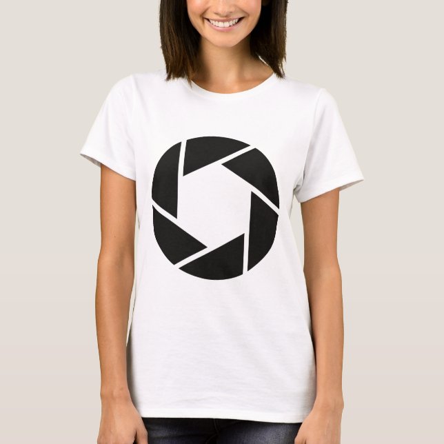 Camiseta Camera Shutter T-Shirt – Photography Graphic Tee (Frente)