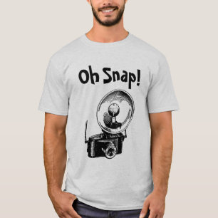 Camiseta Câmera Snap Vintage