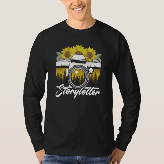 Camiseta Câmera Sunflower Camera Storages Camerama (Frente)