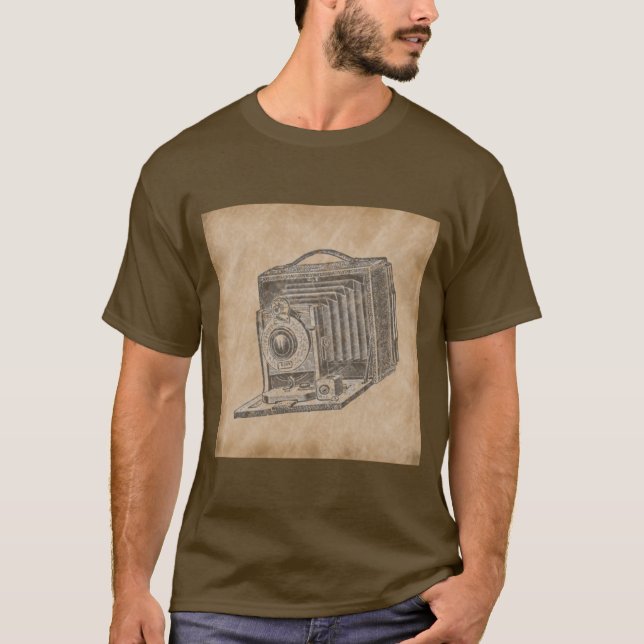 Camiseta Câmera Vintage (Frente)