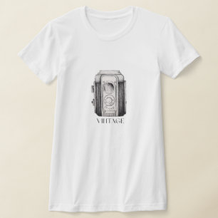 Camiseta Camera Vintage T-Shirt