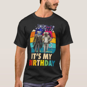 Camiseta Cameraman É Meu Aniversário