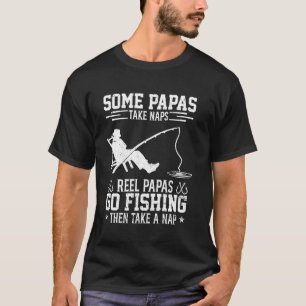 Camiseta Câmeras Papas Vão Pescar Depois Tirar Cochilo Pesc