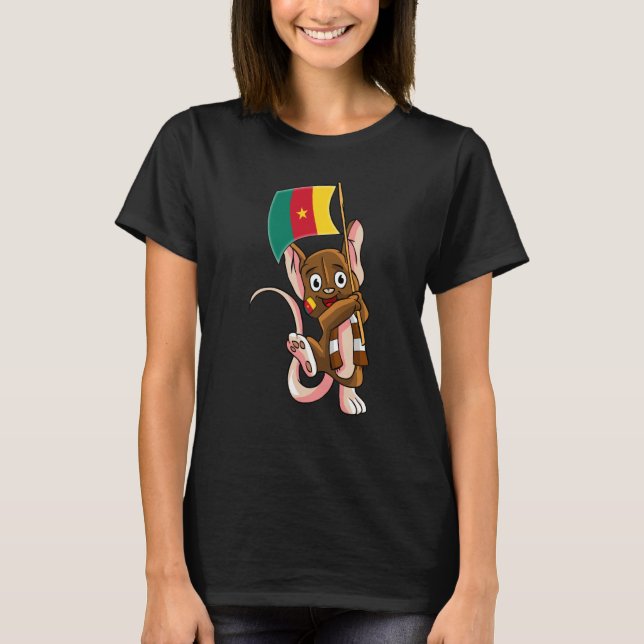 Camiseta Cameroon Fan Mouse (Frente)