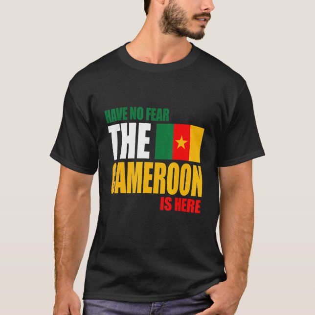 Camiseta Cameroon Flag of Cameroon Cameroon Flag (Frente)