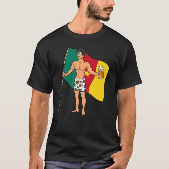 Camiseta Cameroon Hot Boy (Frente)