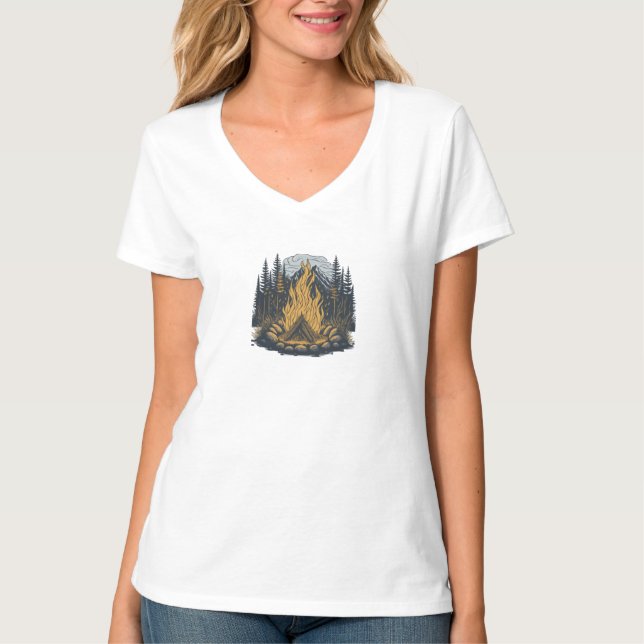 Camiseta Camfire Sketch T-Shirt (Frente)