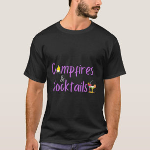 Camiseta Camg Campfire E Cocktails