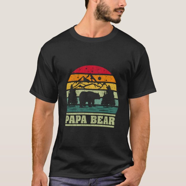 Camiseta Camg Papa Bear Camper (Frente)