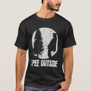 Camiseta Camg Para I Pee Fora Inadequado