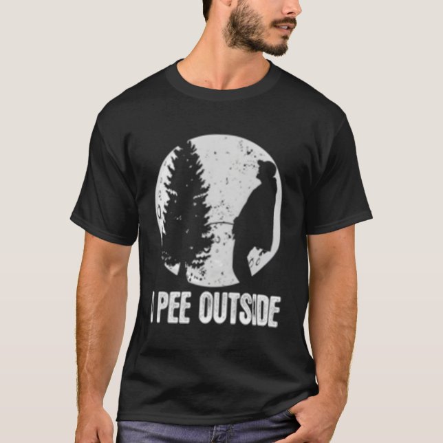 Camiseta Camg Para I Pee Fora Inadequado (Frente)