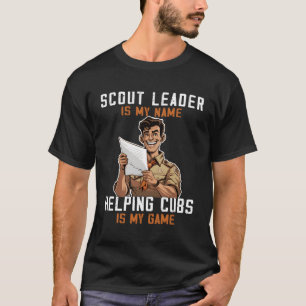 Camiseta Camg Scoutmaster Scout Leader
